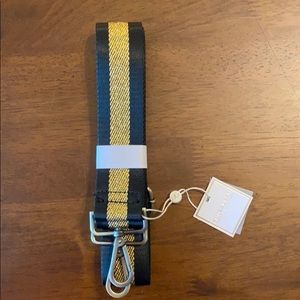 NWT Black and Gold Bag Strap